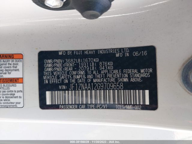 JF1ZNAA12G9709658 Scion FR-S