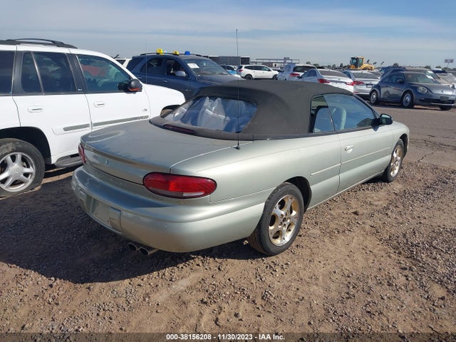 1999 CHRYSLER SEBRING JXI VIN: 3C3EL55H7XT563654