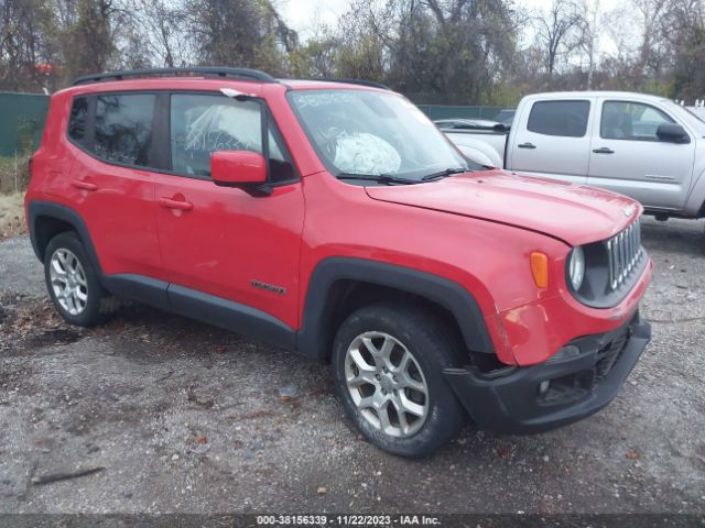 ZACCJBBB9HPE47744, 2017 Jeep Renegade Latitude 4x4 on IAAI