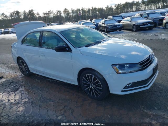 Продаж на аукціоні авто 2017 Volkswagen Jetta 1.8t Sport, vin: 3VWD17AJ7HM390485, номер лоту: 38156722