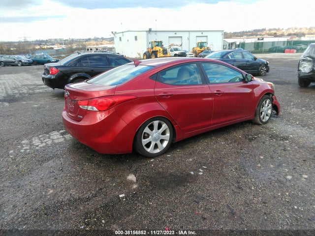 2012 HYUNDAI ELANTRA LIMITED (ULSAN PLANT) VIN: KMHDH4AE0CU225877