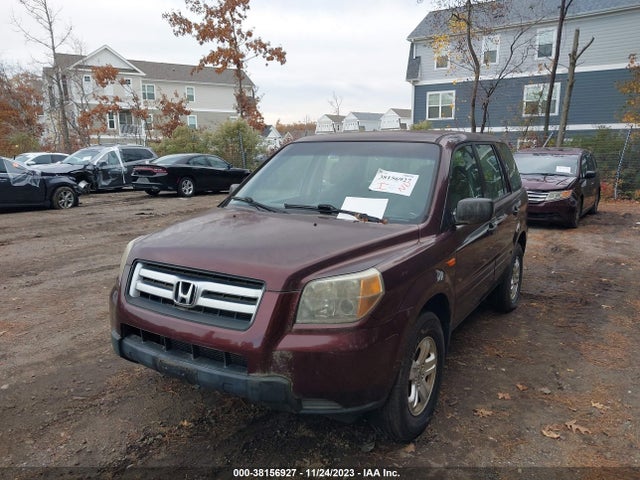 2007 HONDA PILOT LX VIN: 5FNYF28117B033515
