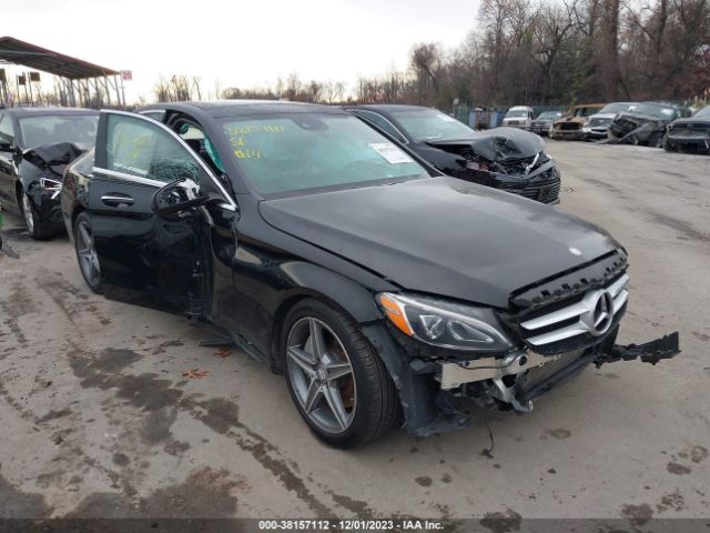 Aukcja sprzedaży 2016 Mercedes-benz C 300 Sport 4matic/luxury 4matic/4matic, vin: 55SWF4KB0GU127310, numer aukcji: 38157112