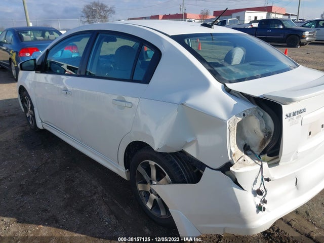 2012 NISSAN SENTRA 2.0 SR VIN: 3N1AB6AP9CL734076