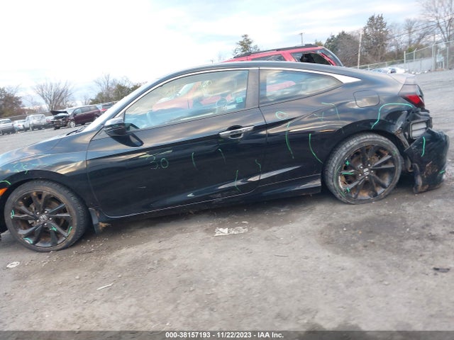 2019 HONDA CIVIC TOURING VIN: 2HGFC3B91KH353586