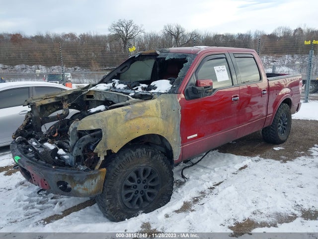 2013 FORD F-150 LIMITED VIN: 1FTFW1ET0DFD78582