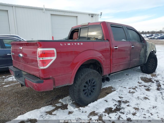 2013 FORD F-150 LIMITED VIN: 1FTFW1ET0DFD78582