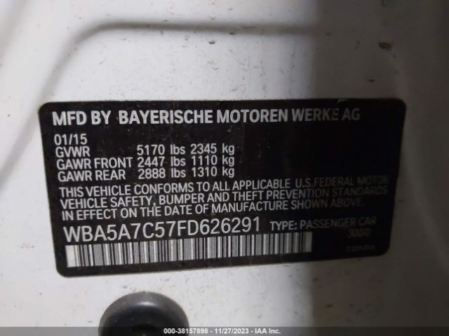 WBA5A7C57FD626291 BMW 528i Xdrive