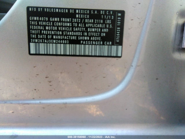 3VW2K7AJ3EM244603 Volkswagen Jetta