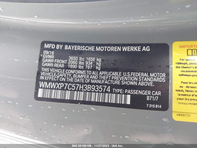 2017 MINI HARDTOP WMWXP7C57H3B93574 Photo 8