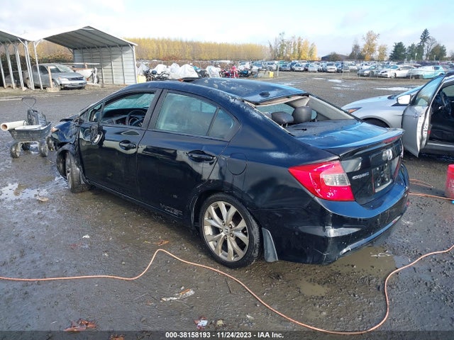 2012 HONDA CIVIC SI VIN: 2HGFB6E50CH705538