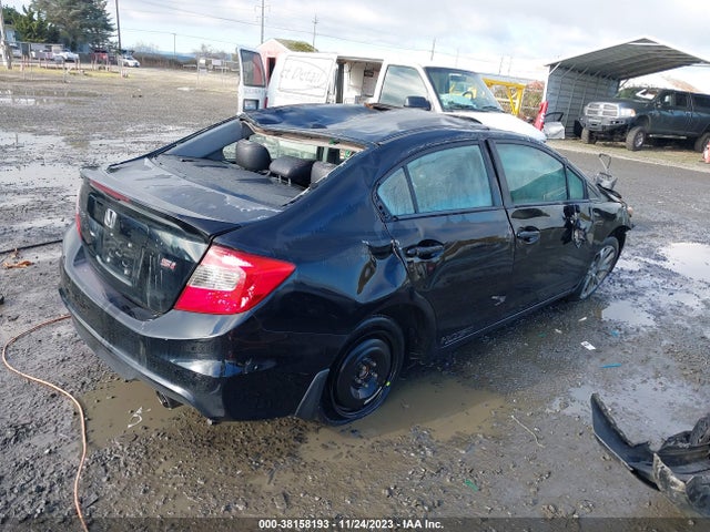 2012 HONDA CIVIC SI VIN: 2HGFB6E50CH705538