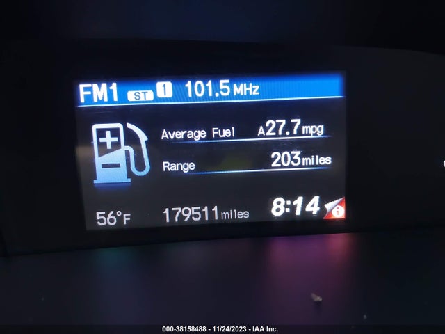 2013 HONDA CIVIC EX VIN: 2HGFG3B86DH501875