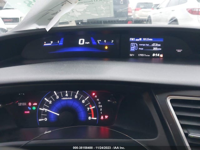 2013 HONDA CIVIC EX VIN: 2HGFG3B86DH501875