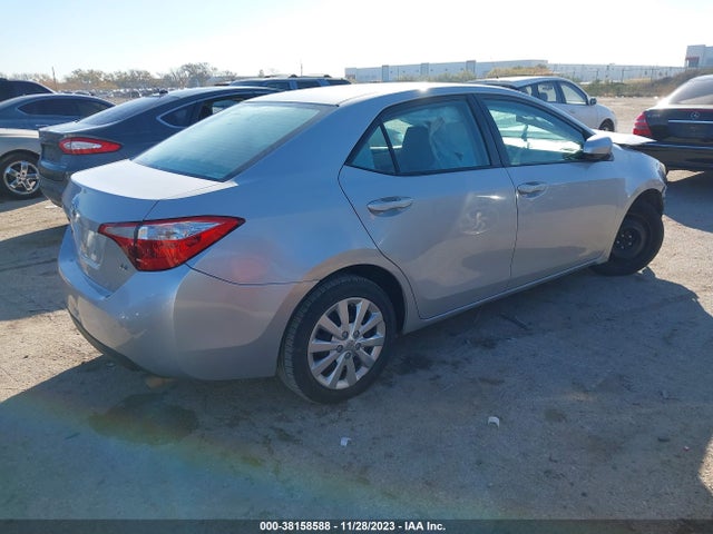 Toyota COROLLA LE 2015 2T1BURHE6FC380834 Image 4