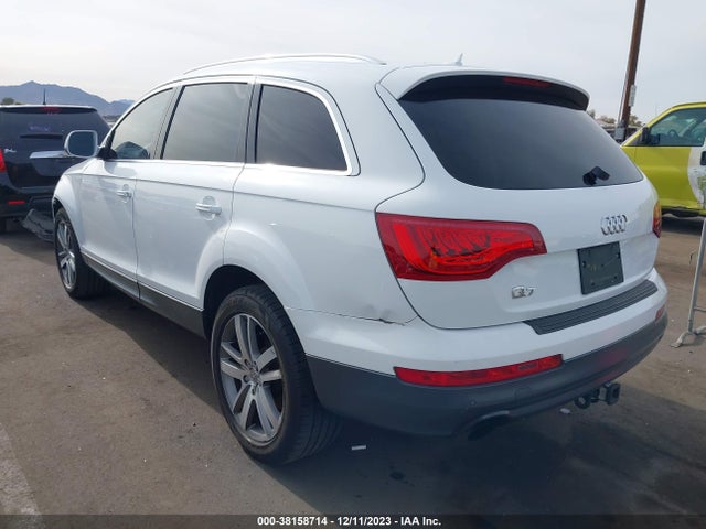 2012 AUDI Q7 3.0T PREMIUM VIN: WA1LGAFE6CD002943