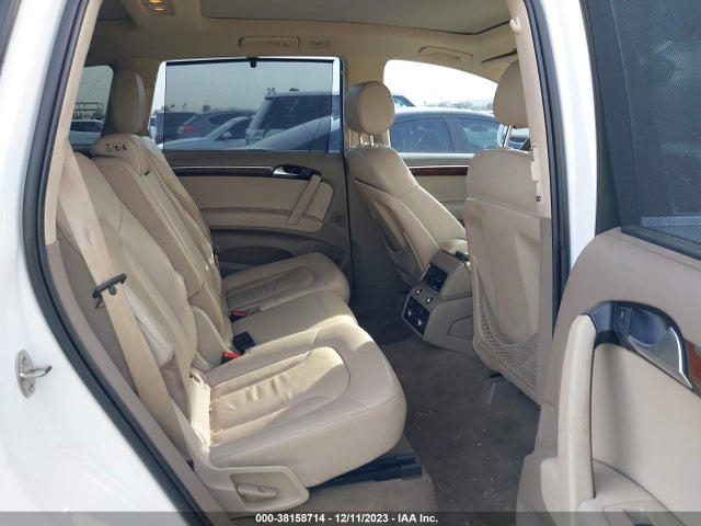 2012 AUDI Q7 3.0T PREMIUM VIN: WA1LGAFE6CD002943