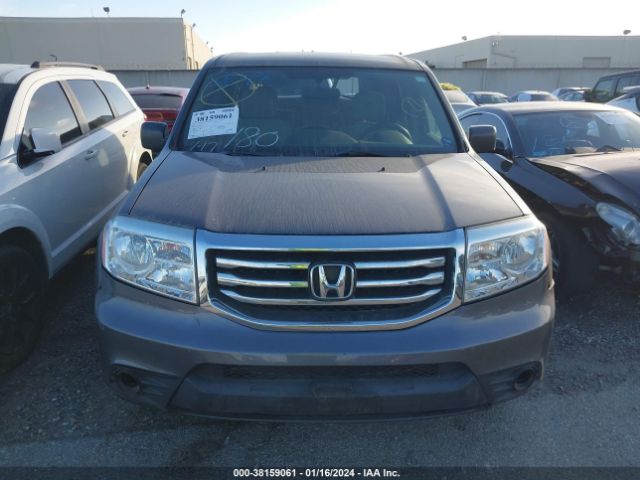 5FNYF3H24FB011554 Honda PILOT LX