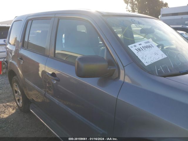 5FNYF3H24FB011554 Honda PILOT LX