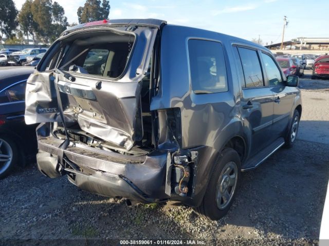 5FNYF3H24FB011554 Honda PILOT LX