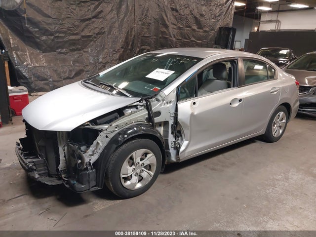2014 HONDA CIVIC LX VIN: 19XFB2F5XEE229447