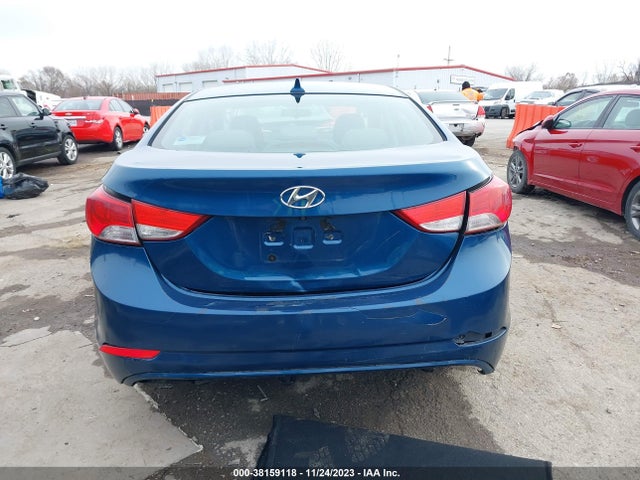 2014 HYUNDAI ELANTRA SE (ULSAN PLANT) VIN: KMHDH4AE3EU117627