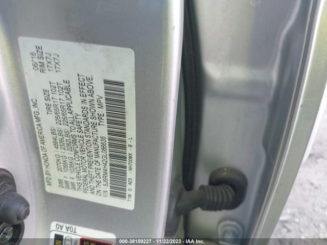 Honda CR-V SE 2016 5J6RM4H42GL086635 Image 9
