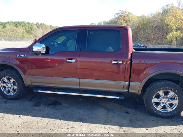 2016 FORD F-150 LARIAT VIN: 1FTEW1EF5GFA28388