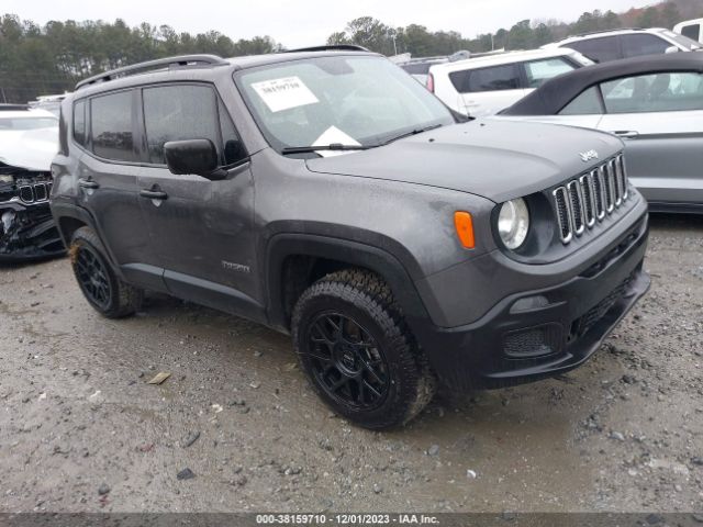 Продажа на аукционе авто 2018 Jeep Renegade Sport 4x4, vin: ZACCJBAB2JPJ41473, номер лота: 38159710