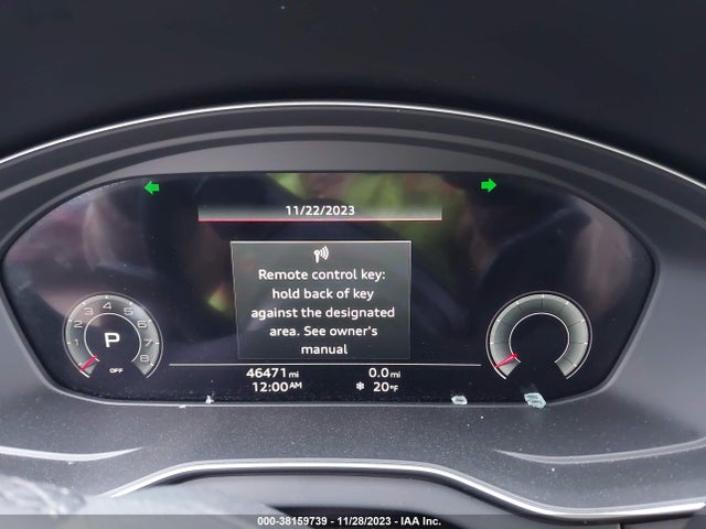 WA1EAAFY8N2079381 Audi Q5 Premium Plus 45 Tfsi S Line Quattro S Tronic