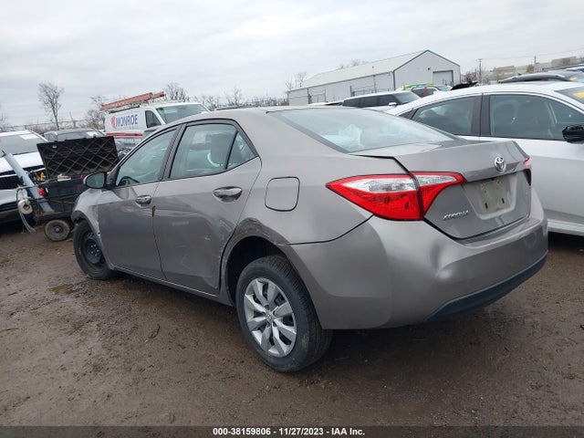 2014 TOYOTA COROLLA LE VIN: 2T1BURHEXEC152611