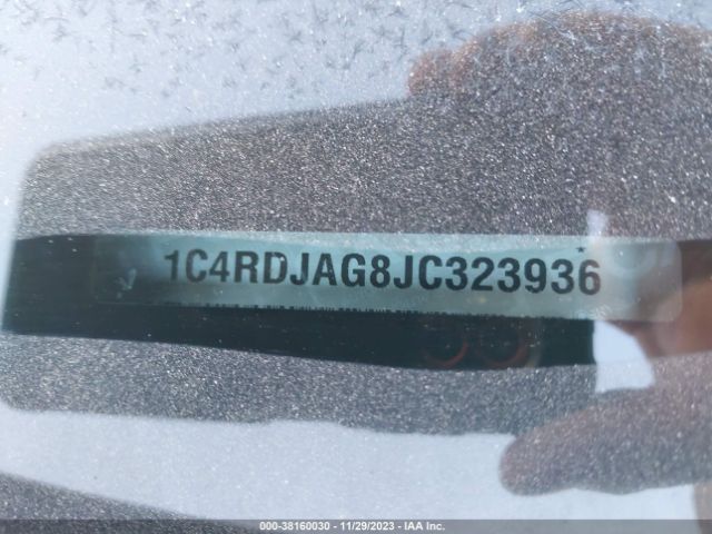 2018 DODGE DURANGO 1C4RDJAG8JC323936 Photo 8