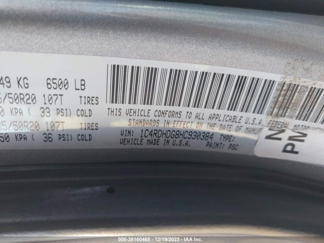 Dodge Durango Gt Rwd 2017 1C4RDHDG8HC930384 Image 9