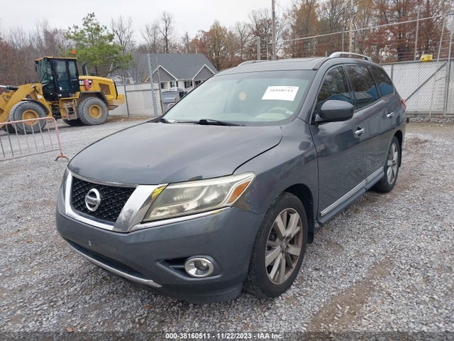 2014 NISSAN PATHFINDER PLATINUM VIN: 5N1AR2MN2EC652826