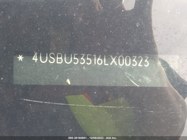 Продаж на аукціоні авто 2006 Bmw Z4 3.0si, vin: 4USBU53516LX00323, номер лоту: 38160801