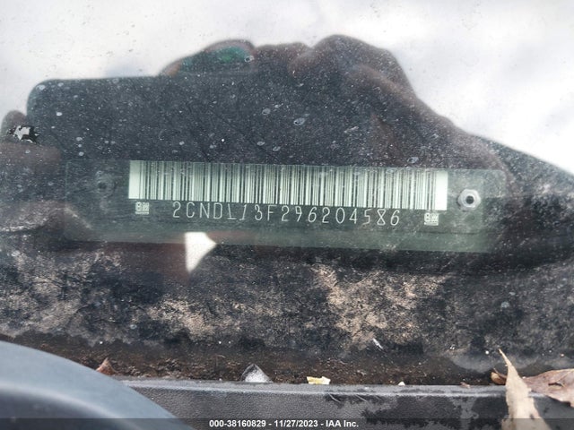 2009 CHEVROLET EQUINOX LS VIN: 2CNDL13F296204586
