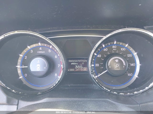 2013 HYUNDAI SONATA GLS VIN: 5NPEB4AC7DH748026