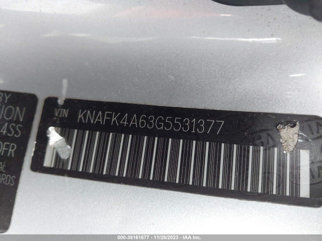 KIA FORTE LX 2016 KNAFK4A63G5531377 Image 9