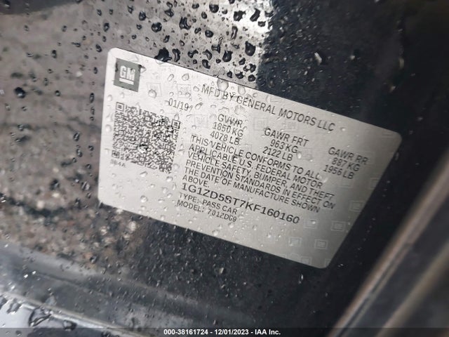 Chevrolet MALIBU LT 2019 1G1ZD5ST7KF160160 Image 8