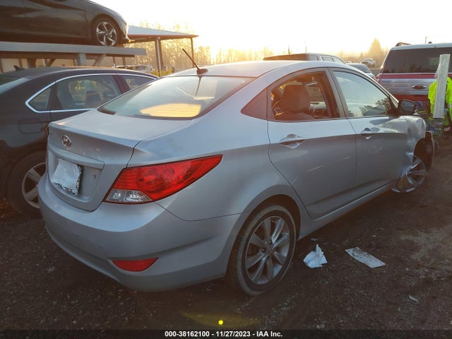 2012 HYUNDAI ACCENT GLS VIN: KMHCU4AEXCU108606