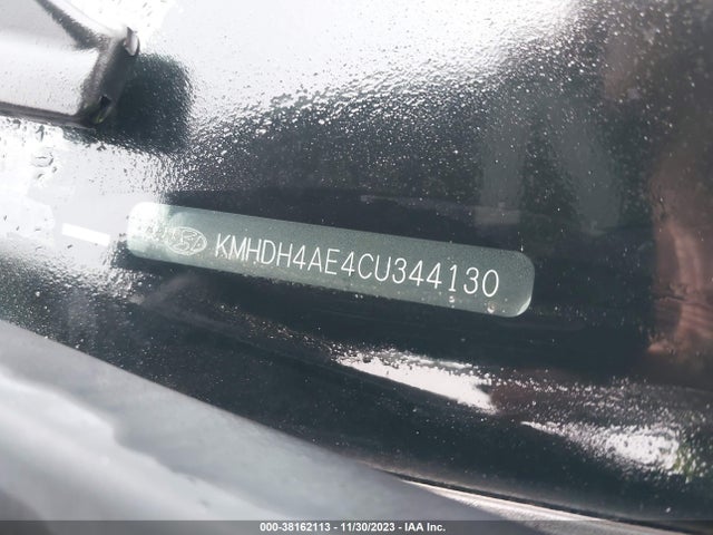 2012 HYUNDAI ELANTRA GLS (ULSAN PLANT) VIN: KMHDH4AE4CU344130
