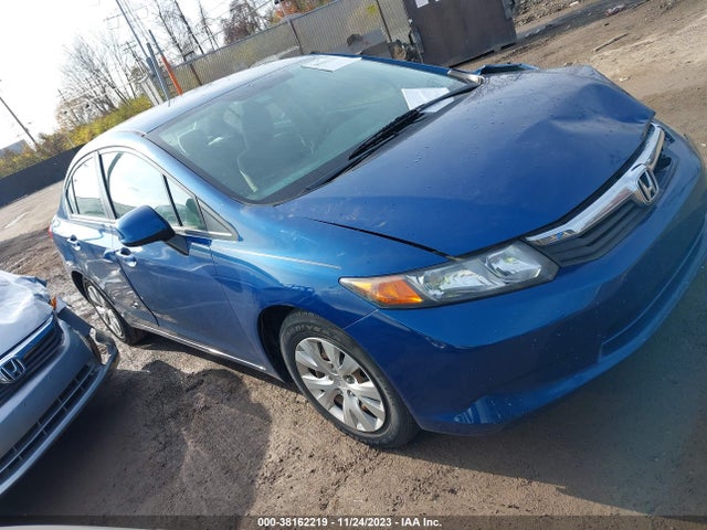 2012 HONDA CIVIC LX VIN: 19XFB2F58CE074071