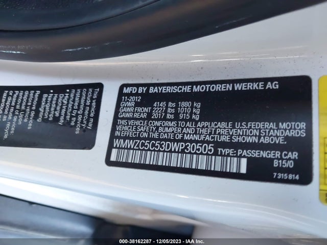 2013 MINI COOPER COUNTRYMAN WMWZC5C53DWP30505 Photo 8