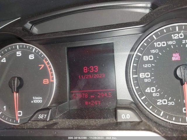 2012 AUDI A4 2.0T PREMIUM VIN: WAUDFAFL6CN019535