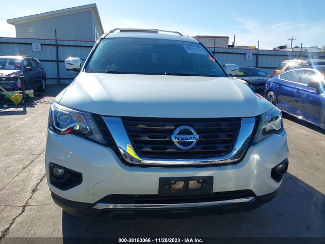 2017 NISSAN PATHFINDER PLATINUM VIN: 5N1DR2MNXHC622152