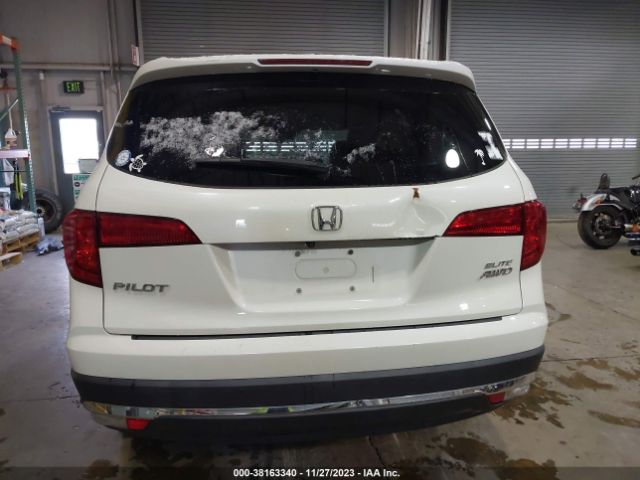 5FNYF6H00JB014217 Honda Pilot Elite