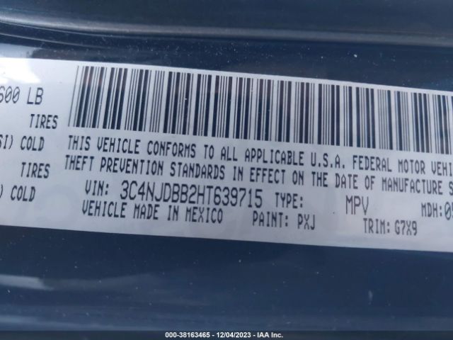 3C4NJDBB2HT639715 Jeep New Compass Latitude 4x4