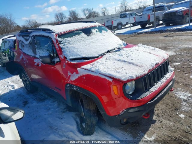 Auction sale of the 2016 Jeep Renegade Trailhawk, vin: ZACCJBCT0GPC62780, lot number: 38163739