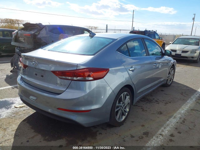 2017 HYUNDAI ELANTRA LIMITED VIN: 5NPD84LF2HH050382