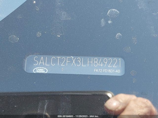 2020 LAND ROVER DISCOVERY SPORT SALCT2FX3LH849221 Photo 8